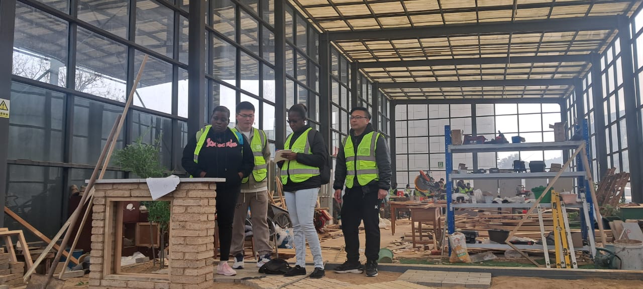 Practical horticulture training session in China