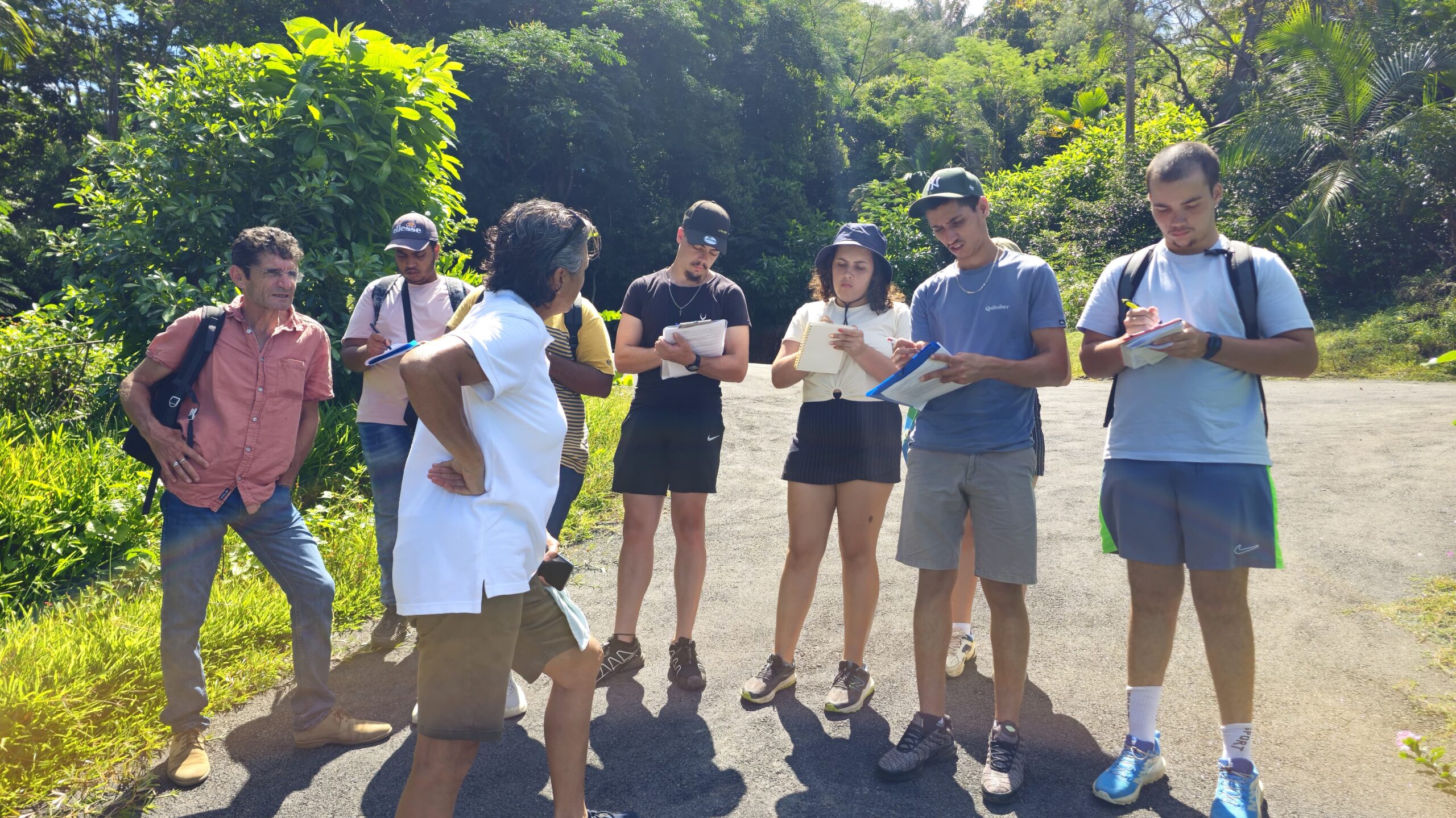 REAP delegation visiting farms in Mah&eacute;