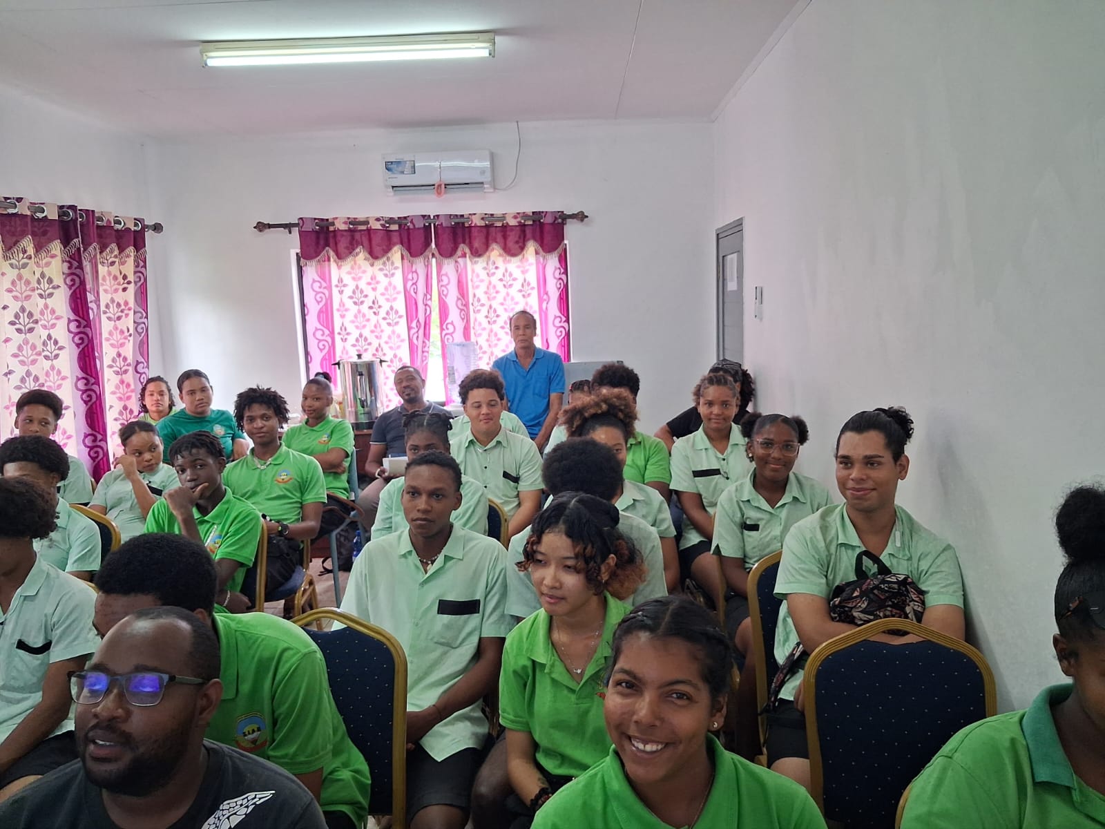 SIAH students at the Info Day