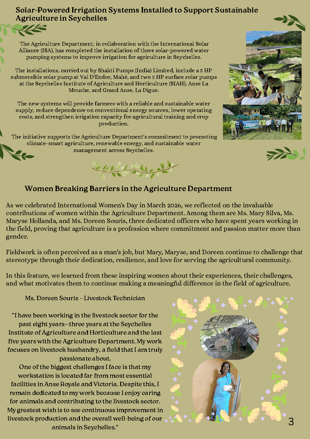 Agriculture Department Newsletter June 2026 - page 3