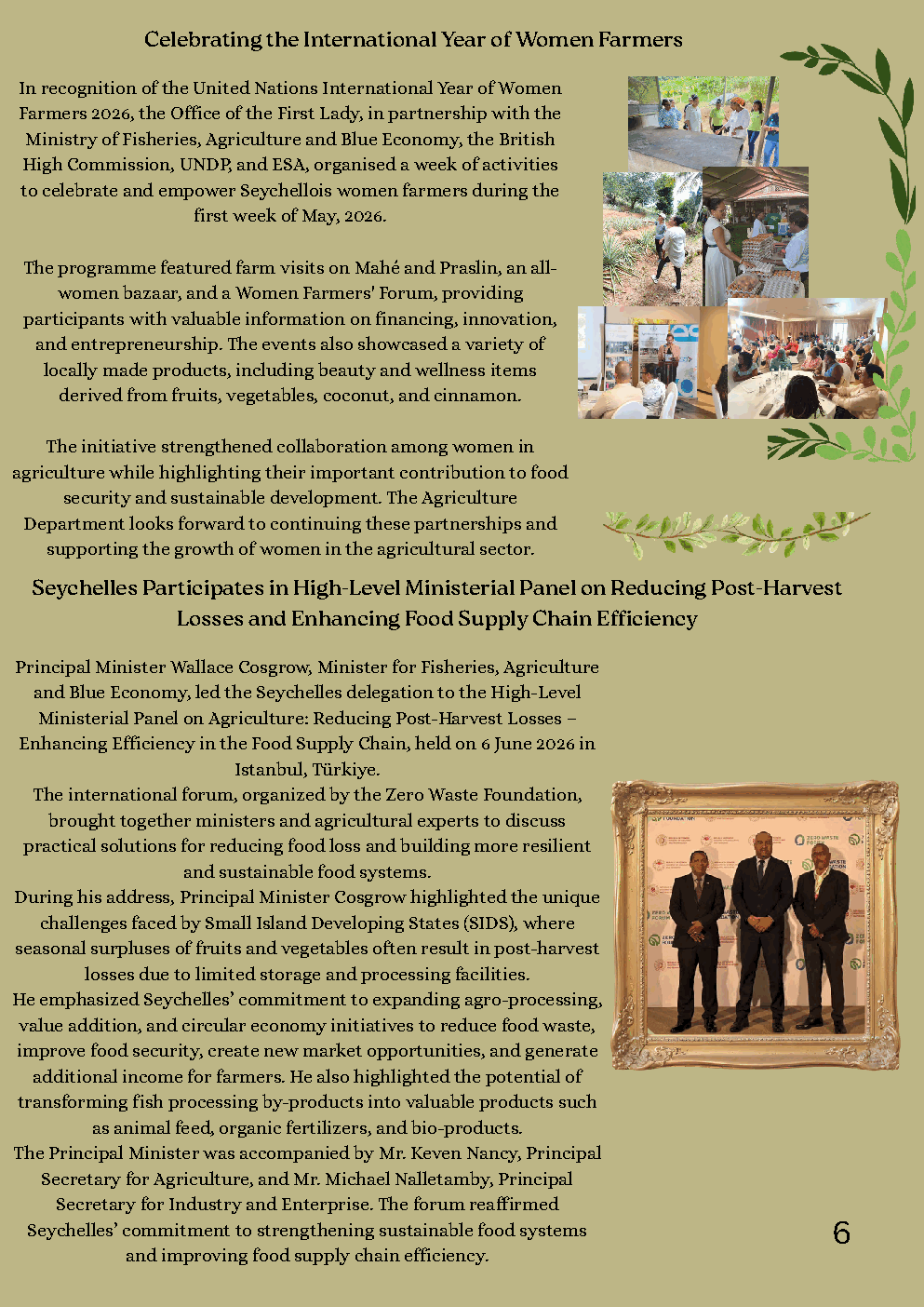 Agriculture Department Newsletter June 2026 - page 6