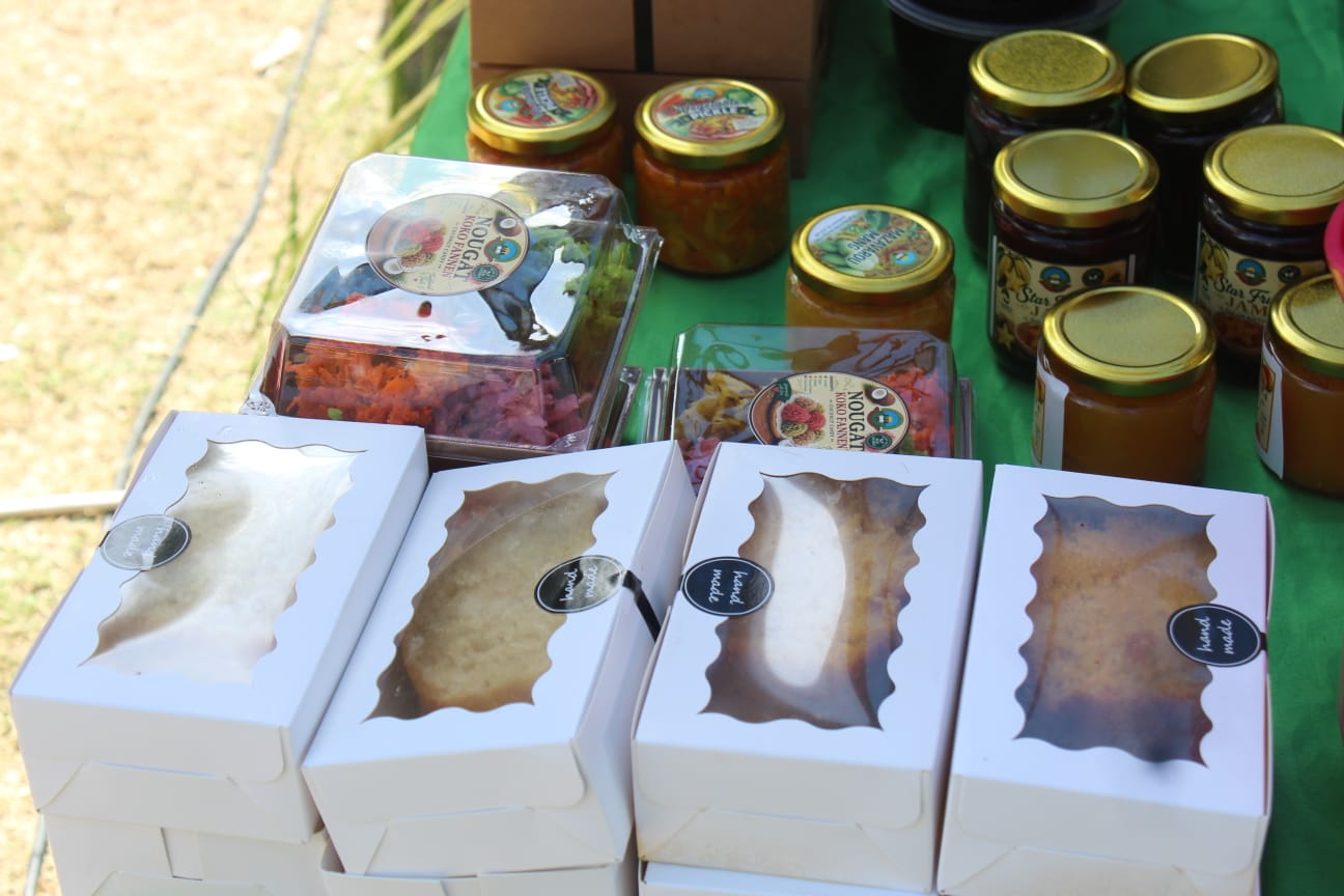 Handmade jams, preserves and nougat products